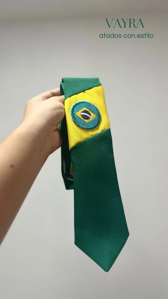 Corbata VAYRA Selección Brasil